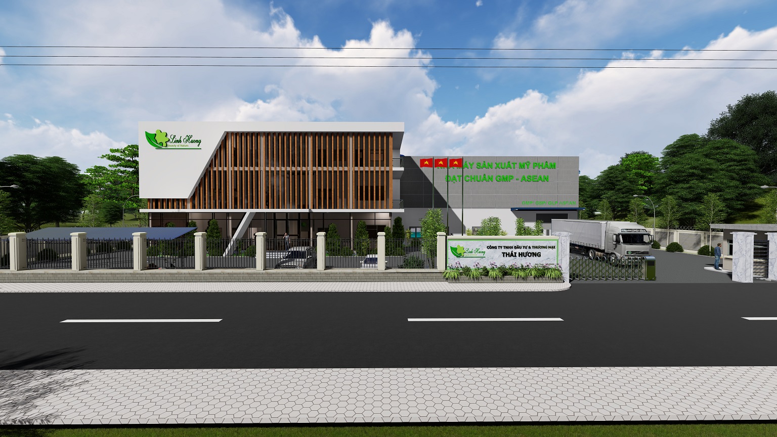 Nhà máy Công ty TNHH Đầu Tư và Thương Mại Thái Hương